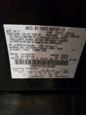 VIN JTJHZMDA8M2053796 2015 FORD TAURUS no.12