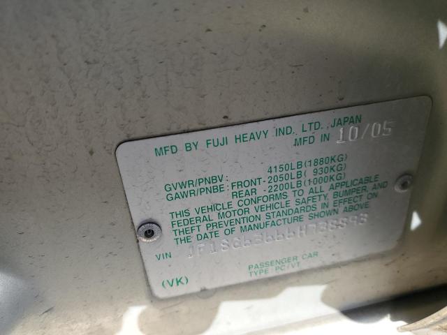 JF1SG63666H738893 Subaru Forester 2.5x