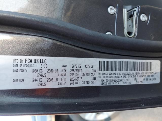 2017 JEEP PATRIOT LA - 1C4NJRFB3HD110013