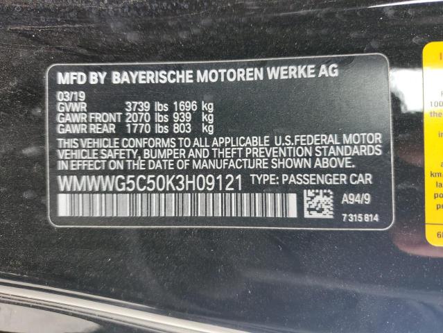 WMWWG5C50K3H09121 Mini Cooper