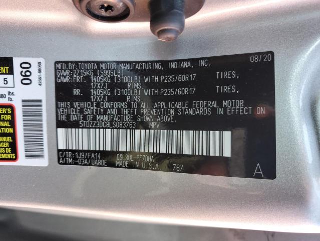 2020 TOYOTA SIENNA L - 5TDZZ3DC8LS083763