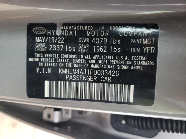 2023 HYUNDAI ELANTRA BL - KMHLM4AJ1PU033426