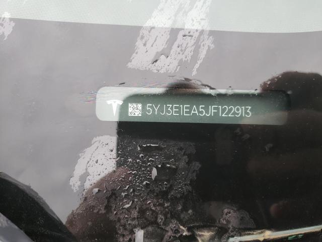 5YJ3E1EA5JF122913 Tesla MODEL 3