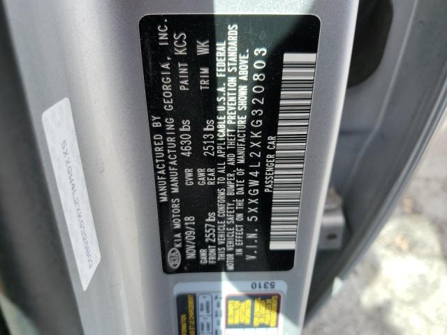 2019 KIA OPTIMA SX - 5XXGW4L2XKG320803