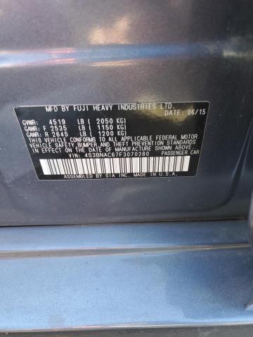 2015 SUBARU LEGACY 4S3BNAC67F3070280