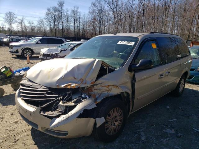 Chrysler Town & Country LX salvage cars for sale: 2006 Chrysler Town & Country LX