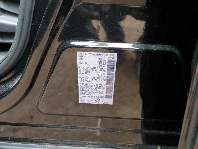 2016 NISSAN PATHFINDER 5N1AR2MM5GC642902