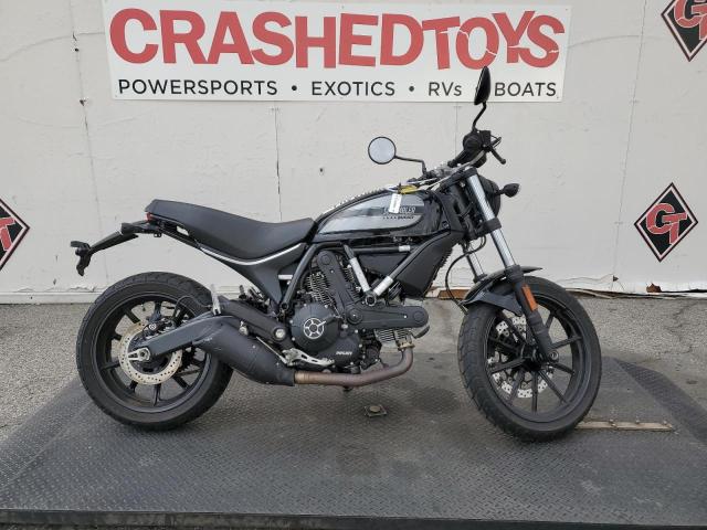 Salvage cars for sale from Copart Van Nuys, CA: 2017 Ducati Scrambler
