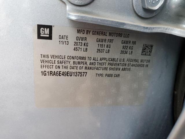 VIN 1G1RA6E49EU137577 2014 Chevrolet Volt no.12