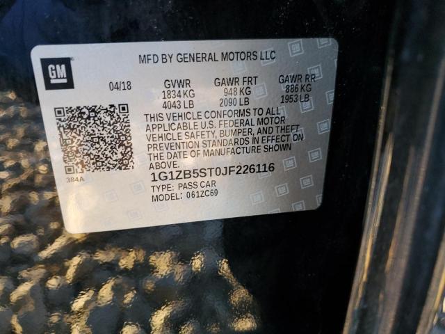 2018 CHEVROLET MALIBU LS - 1G1ZB5ST0JF226116