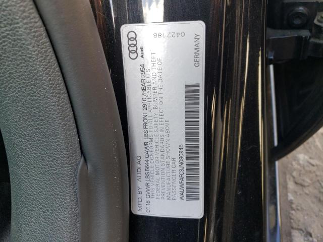 2018 AUDI S7 PREMIUM - WAUWFAFC3JN080945