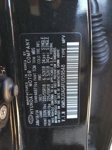 2015 HYUNDAI TUCSON LIM - KM8JU3AG4FU959548