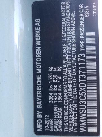 WMWSU3C5XDT371173 Mini Cooper