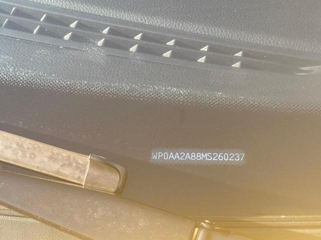 2021 PORSCHE CAYMAN BAS WP0AA2A88MS260237