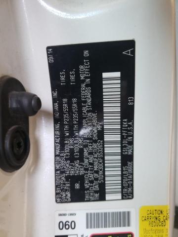 2015 TOYOTA SIENNA XLE 5TDYK3DC4FS532652