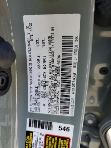 2022 TOYOTA TACOMA DOU - 3TMCZ5AN4NM459756