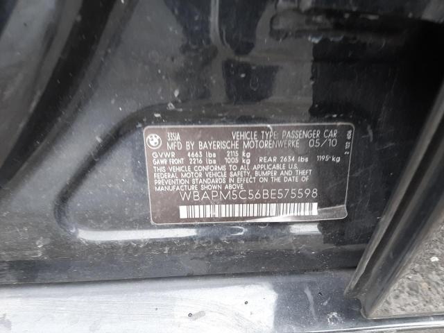 WBAPM5C56BE575598 BMW 335 I