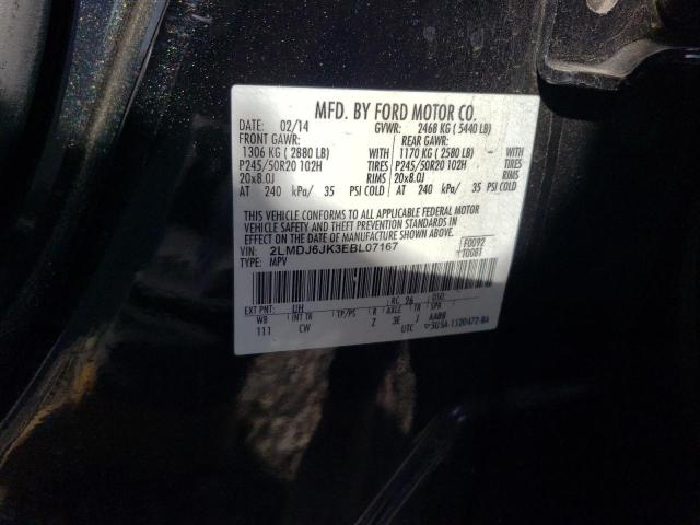 2LMDJ6JK3EBL07167 Lincoln MKX