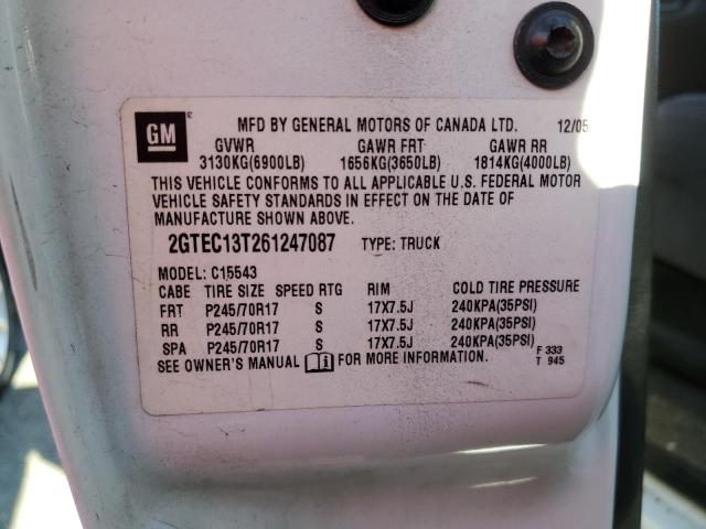 2GTEC13T261247087 GMC New Sierra C1500