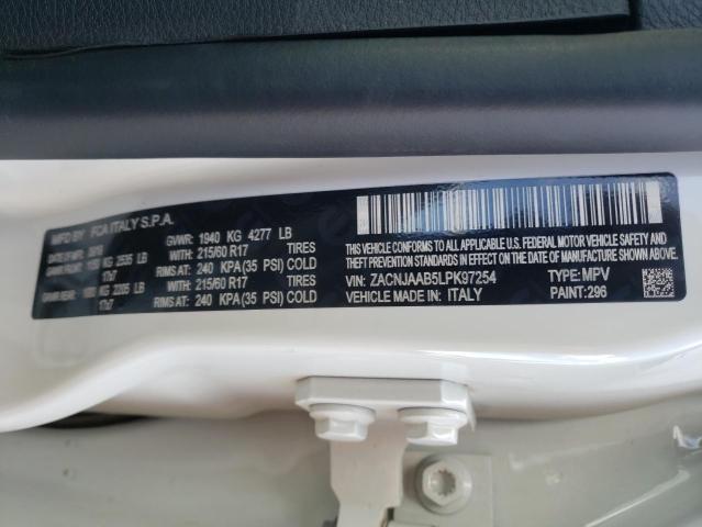 2020 JEEP RENEGADE S ZACNJAAB5LPK97254