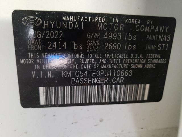 2023 GENESIS G70 BASE KMTG54TE0PU110663