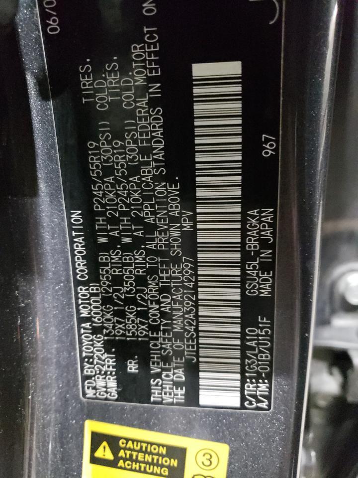 JTEES42A392142997 2009 Toyota Highlander Limited