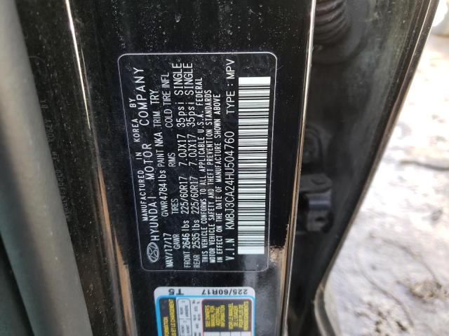 2017 HYUNDAI TUCSON LIM - KM8J3CA24HU504760