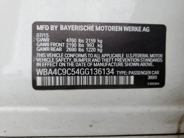 2016 BMW 428 XI GRA - WBA4C9C54GG136134