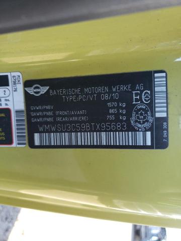 WMWSU3C59BTX95683 Mini Cooper