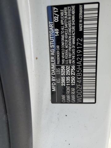 2017 MERCEDES-BENZ E 300 4MAT - WDDZF4KB5HA219172