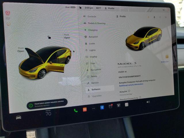5YJ3E1EA0MF069977 Tesla MODEL 3