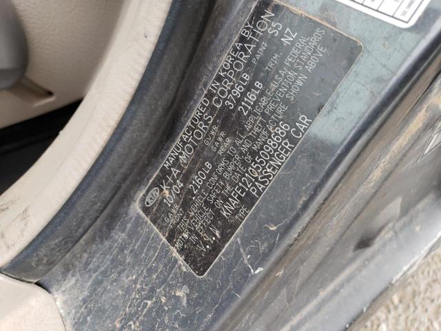 KNAFE121055098686 KIA SPECTRA LX