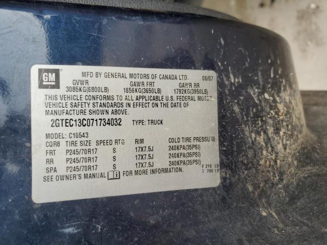2GTEC13C071734032 GMC New Sierra C1500