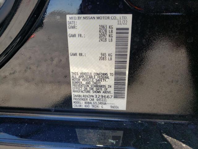 2023 NISSAN ALTIMA SL - 1N4BL4EV2PN329667