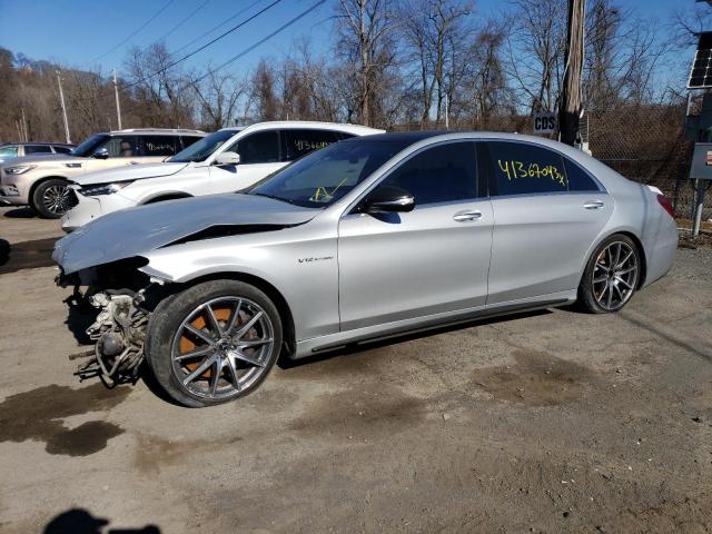 Salvage cars for sale at Marlboro, NY auction: 2018 Mercedes-Benz S 65 AMG