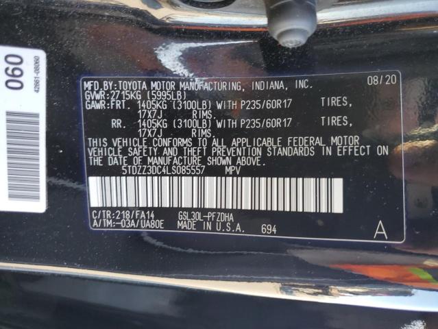 2020 TOYOTA SIENNA L - 5TDZZ3DC4LS085557