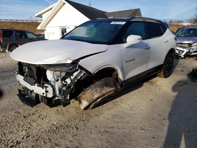 Chevrolet Blazer salvage cars for sale: 2022 Chevrolet Blazer RS