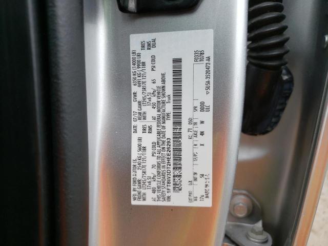1FT8W3DT2HEE26293 Ford F350 Super Duty