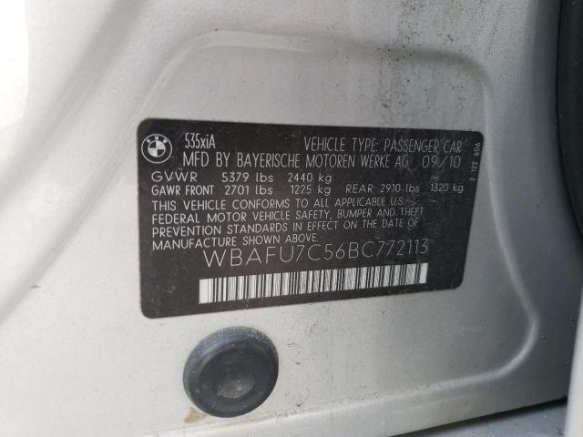 WBAFU7C56BC772113 BMW 535 XI