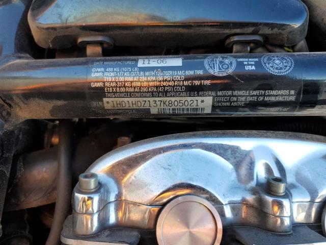 2007 HARLEY-DAVIDSON VRSCD - 1HD1HDZ137K805021