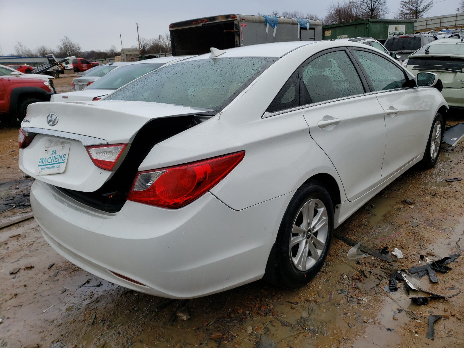 2013 Hyundai Sonata Gls vin: 5NPEB4AC5DH639371