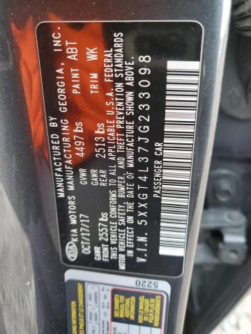 5XXGT4L37JG233098 KIA Optima Lx