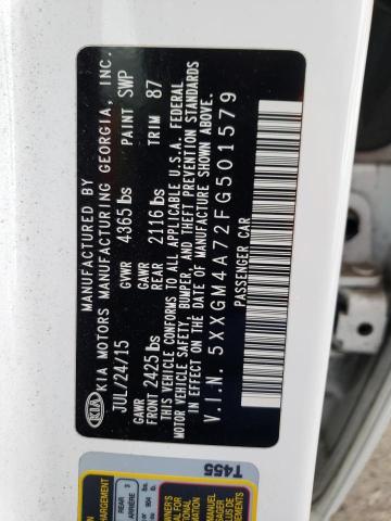 5XXGM4A72FG501579 KIA Optima Lx