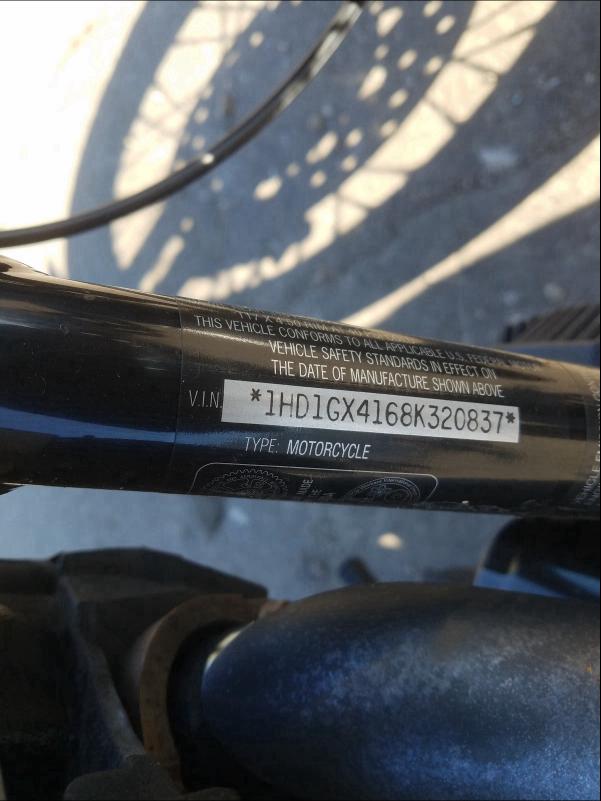 2008 HARLEY-DAVIDSON FXDBI 1HD1GX4168K320837