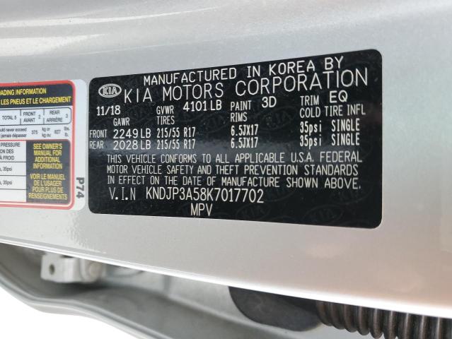 KNDJP3A58K7017702 KIA SOUL +