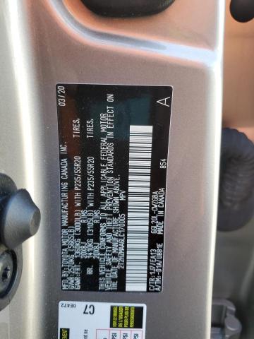 2020 LEXUS RX 350 - 2T2HZMAA6LC170005