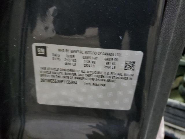 2015 CHEVROLET IMPALA LIM - 2G1WC5E35F1135854