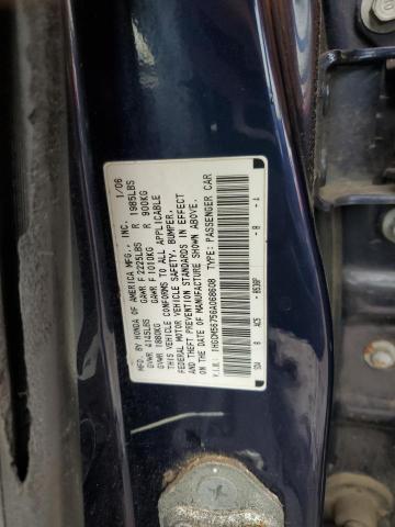 1HGCM56756A068608 | 2006 Honda accord ex