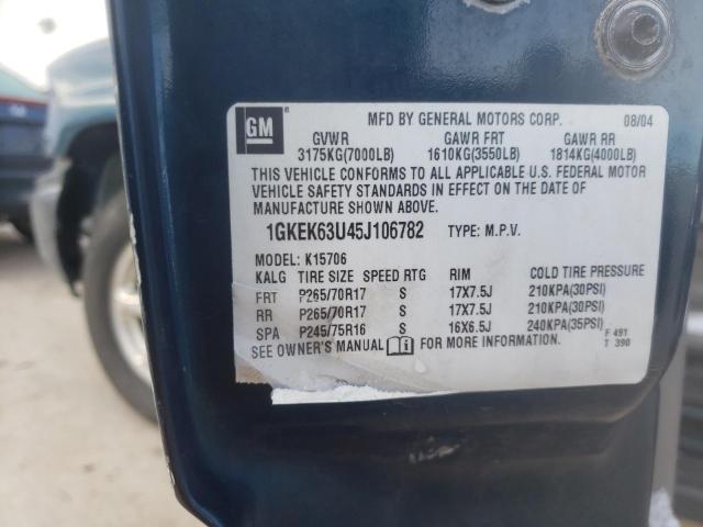 1GKEK63U45J106782 GMC YUKON DENALI