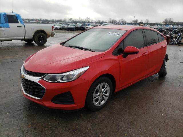 Salvage cars for sale from Copart Sikeston, MO: 2019 Chevrolet Cruze LS